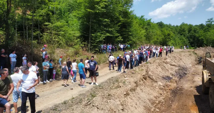 Bistrica, protesti kod Prijedora zbog otvaranja rudnika/