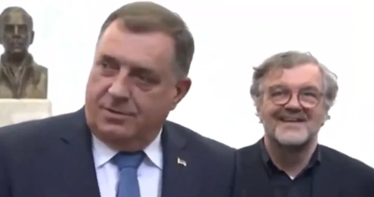 Dodik u Andrićjradu/Screenshot/