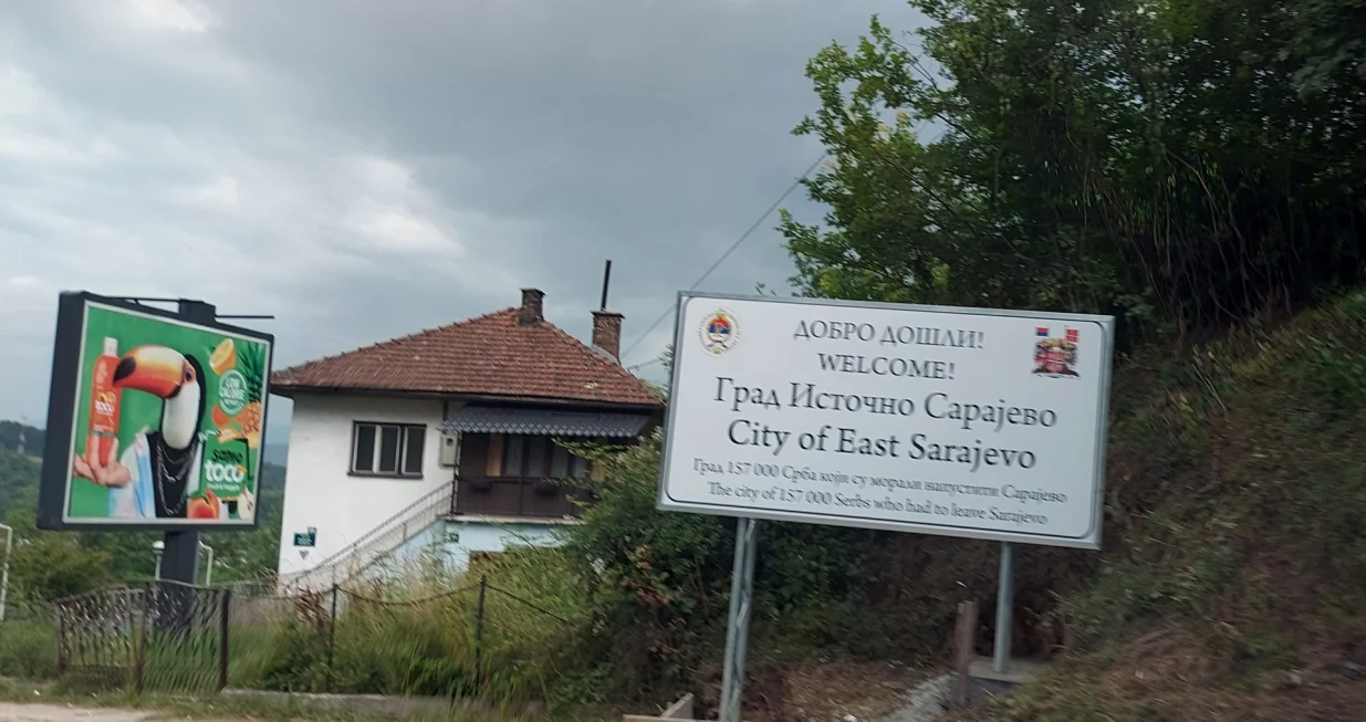 Istočno sarajevo tabla// Lejla Sofradžija