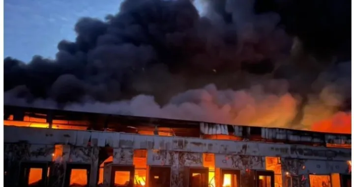 U ruskom raketnom napadu/