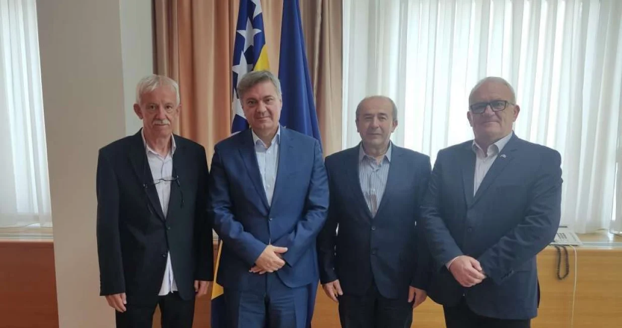 Denis Zvizdić, Rizvo Pleh, Džemal Merdan, Sadik Klinić, Udruženje generala BiH/Psbih