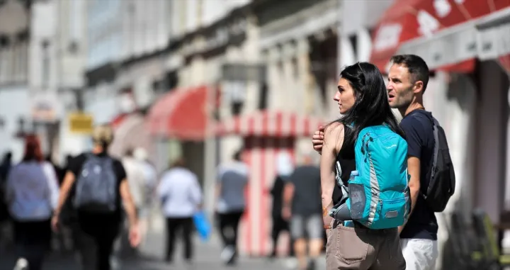 Turisti, &scaron;etnja, Sarajevo/Anadolija