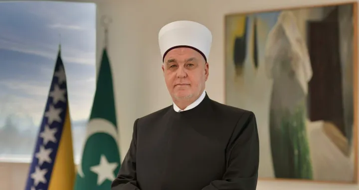 Reisul-ulema Husein ef. Kavazović/Mina