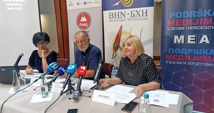  BH novinari predstavili Fond za odbranu novinara/ki u BiH/