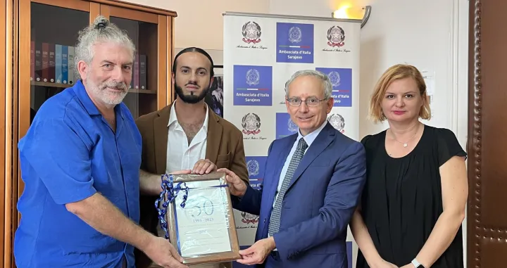 Ambasador Di Ruzza sa gostima/