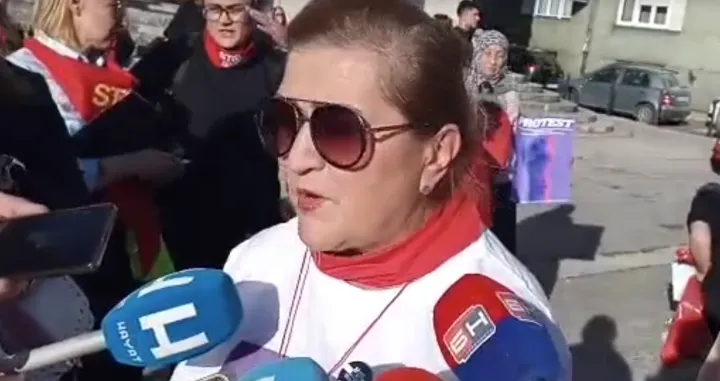 jadranka miličević protest cure femicid/