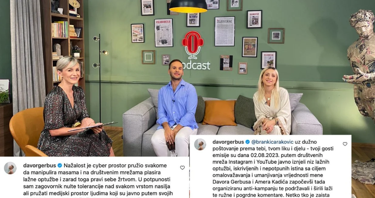 Davor Gerbus iznio optužbe/ Instagram/
