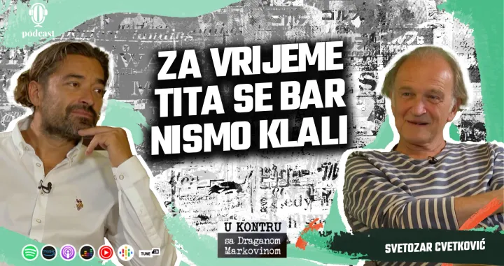 Cvetković i Markovina su razgovarali i o Oliveru Frljiću i njegovoj predstavi o Zoranu Đinđiću/