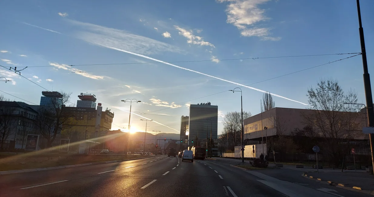 proljeće jutro sunce/Lejla Sofradžija