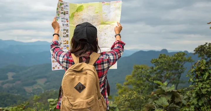 Putovanje, turizam ilustracija/