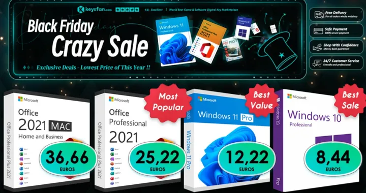 Keysfan, Microsoft popusti/