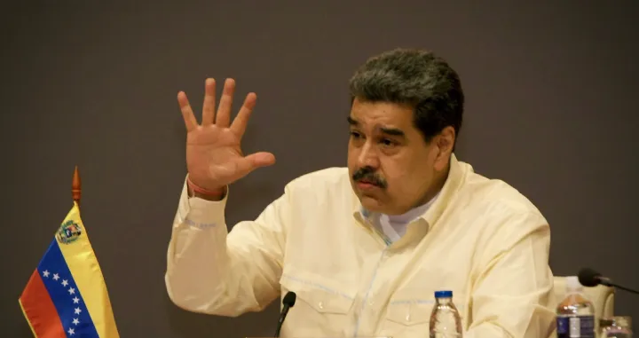 epa10366605 A handout photo made available by the Cuban Presidency shows the President of Venezuela, Nicolas Maduro, during the ALBA Summit, in Havana, Cuba, 14 December 2022. The countries of the Bolivarian Alliance for the Peoples of Our America (ALBA) joined ranks to denounce the 'interference' and 'campaigns' to destabilize the leftist governments in the region. EPA/Cuban Presidency HANDOUT HANDOUT/ EDITORIAL USE ONLY/ONLY AVAILABLE TO ILLUSTRATE THE ACCOMPANYING NEWS (MANDATORY CREDIT) HANDOUT EDITORIAL USE ONLY/NO SALES/Cuban Presidency Handout