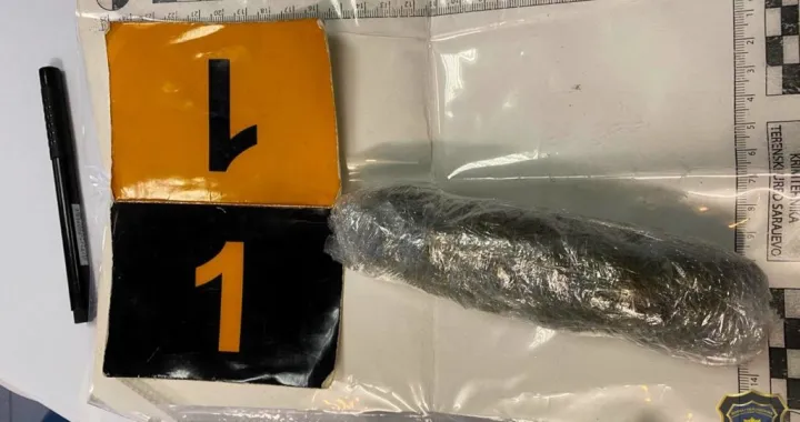 Otkrivena je određena količina marihuane/FUP/