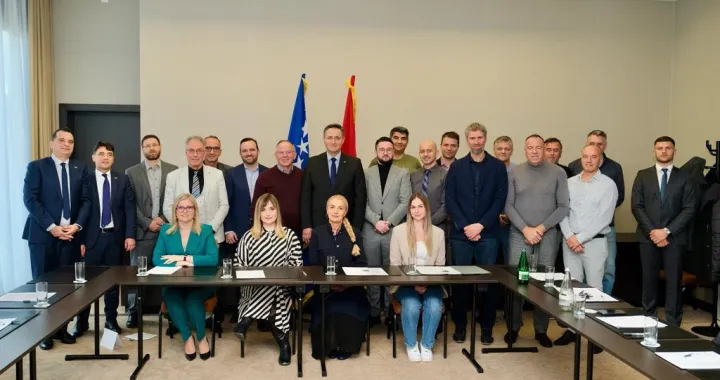 Denis Bećirović u Cirihu (Švicarska), dijaspora BiH/