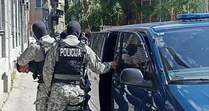 Privedeni Elvis Keljmendi, Ajlin Ahmić i Anel Sejfović, Akcija "Rez"/Didier Torche