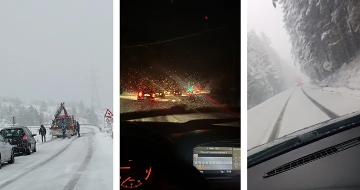 Snijeg napravio kolaps/Namik Šahinpašić