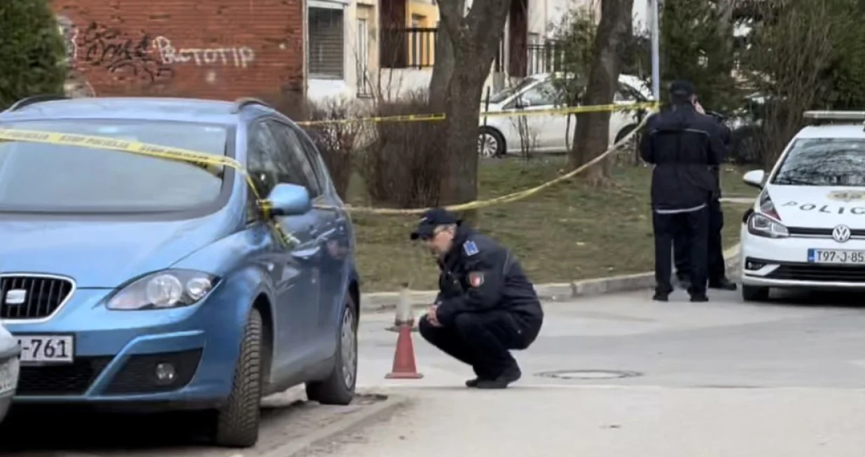 Mjesto ranjavanja Mateja Živkovića/