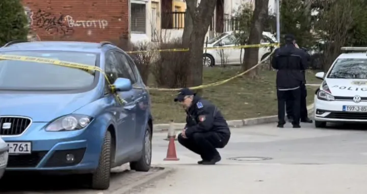 Mjesto ranjavanja Mateja Živkovića/