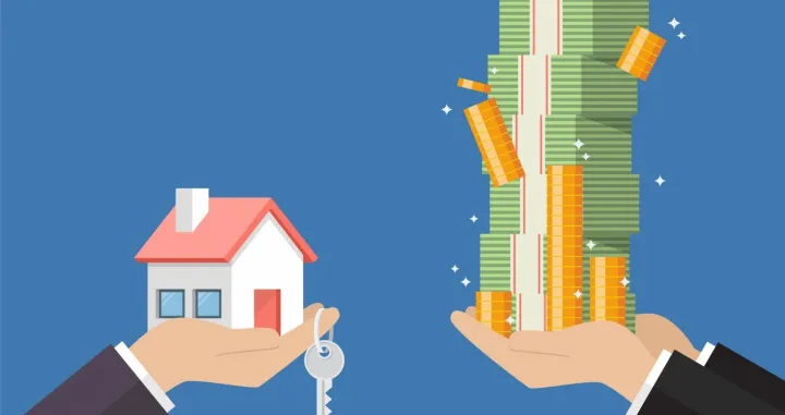 Cijene nekretnine ilustracija/