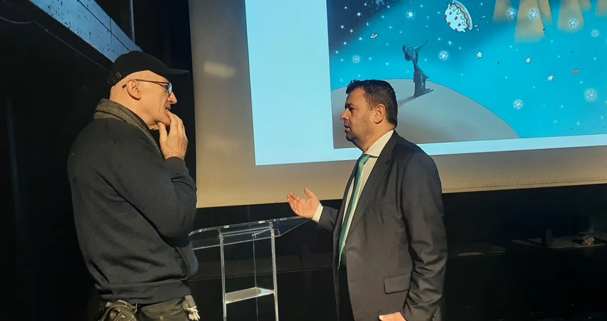 Midhat Ajanović i Sevlid Hurtić, predavanje: Akademija scenskih umjetnosti Sarajevo/Mljpi Bih