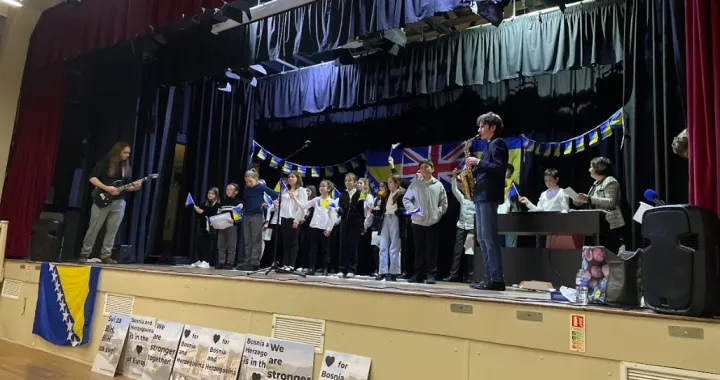 Proslava Dana državnosti BiH, bosanska zajednica Lodnon, Bosanska &scaron;kola London/Bh &scaron;kola London