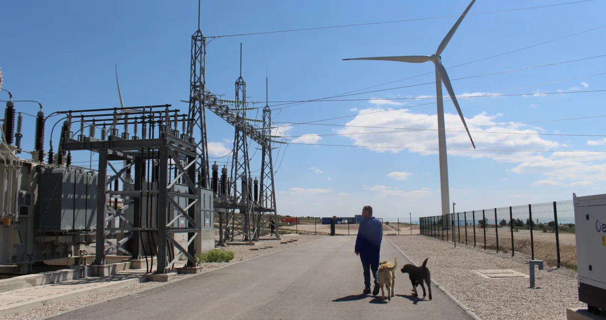 Postrojenje vjetroparka Podveležje 1/Samra Tufek