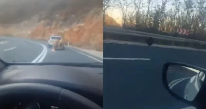 Vozio kilometrima bez jednog točka/X/@bljesak