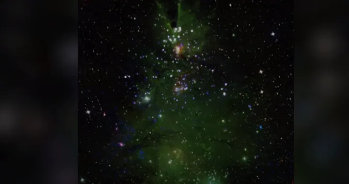 Ovaj zvjezdani skup mnoge je podsjetio na božićno drvce/ Screenshot/ Youtube/