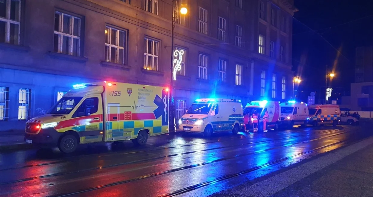 Napad u Pragu, Prag, policija Če&scaron;ka, ubistvo, David Kozak/Anadolija