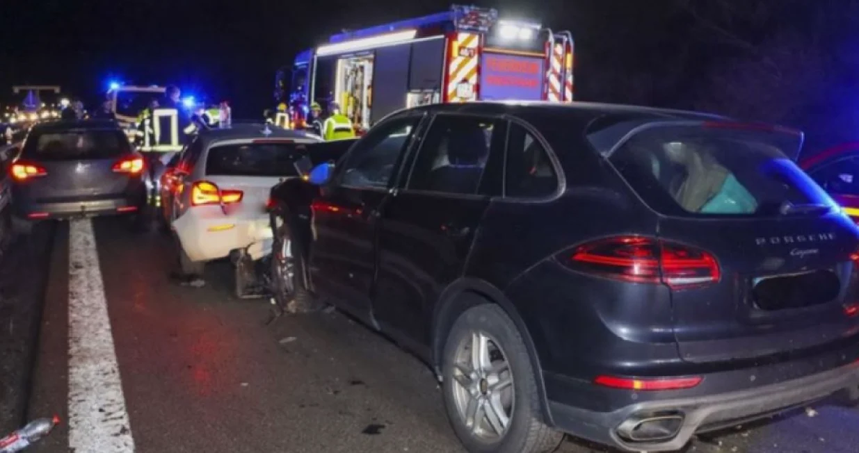 Saobraćajna nesreća u Njemačkoj/pnp.de/ PrtSc/