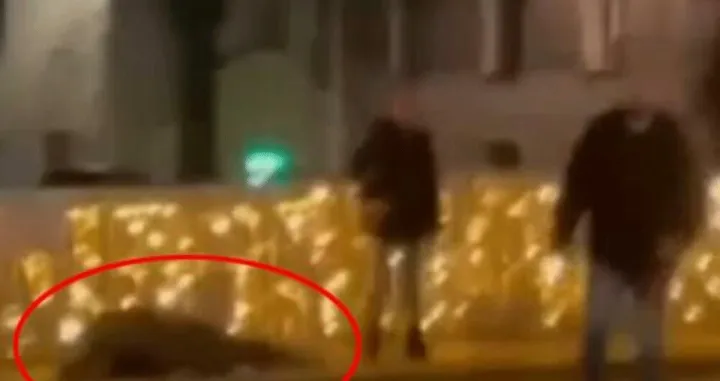 Nasilnik tuče muškarca i djevojku u centru Sarajeva/PrtSc/