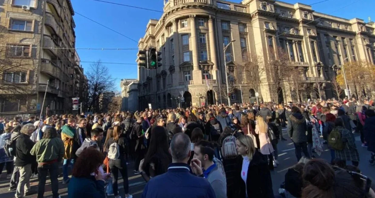 Protest studenata u Beogradu/Danas.rs/
