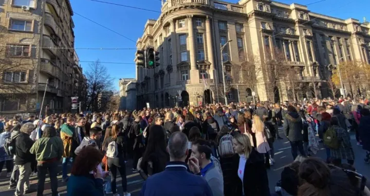 Protest studenata u Beogradu/Danas.rs/