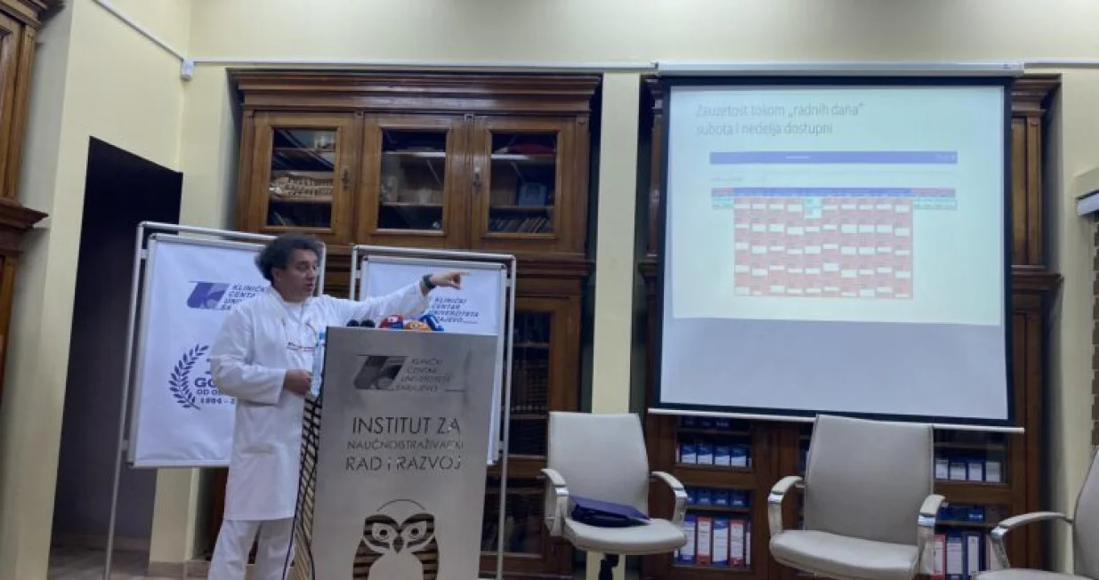 Alen Pilav, press konferencija, KCUS planovi/N1/