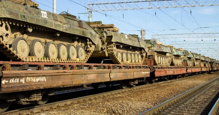 Željeznice cargo, tenkovi Ukrajina/