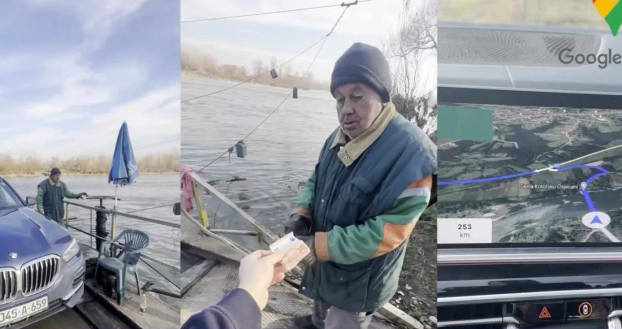 skela most mjesto Kotorsko &ndash; Osjećani rijeka bosna/