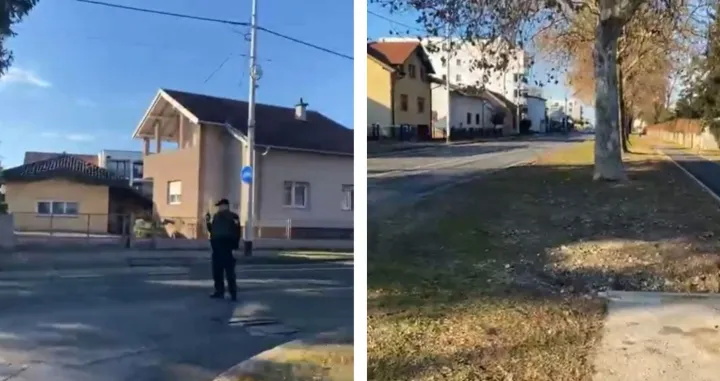 Dio Velike Gorice je potpuno blokiran/Screenshot/Almir Sarenkapa