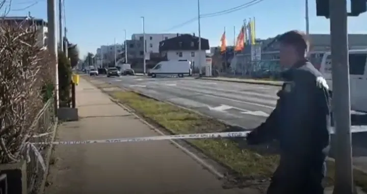 Dio grada je bio potpuno blokiran/Screenshot/