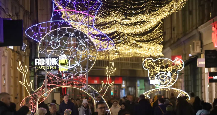 Sarajevo prednovogodišnja atmosfera/Senad Gubelić