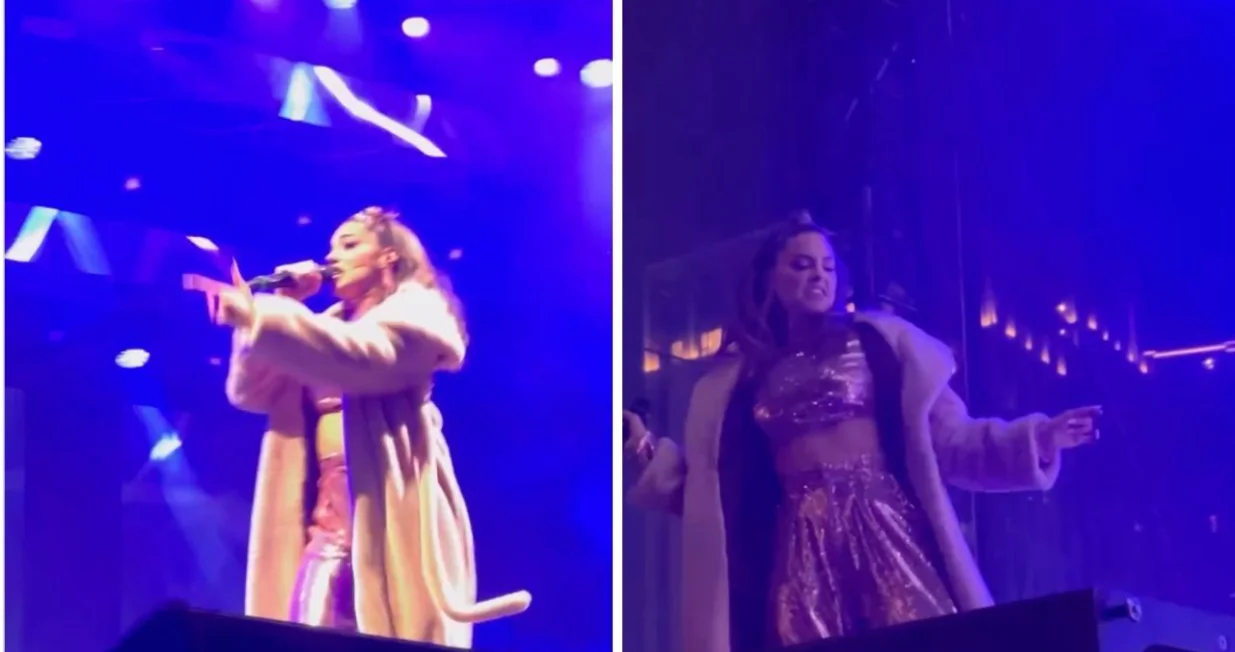 Brzo se pridigla ii nastavila pjevati/ Instagram/