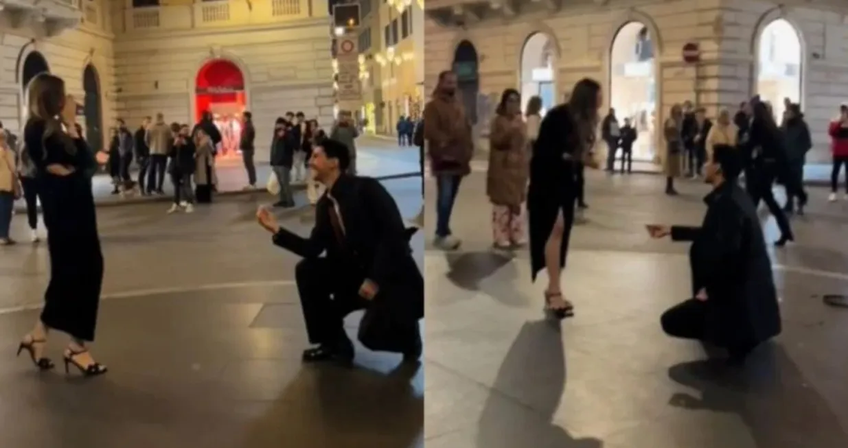 more: Muškarac kleknuo pred djevojku i izvadio prsten, ona ga obrukala pred svima/Tiktok/herclueless