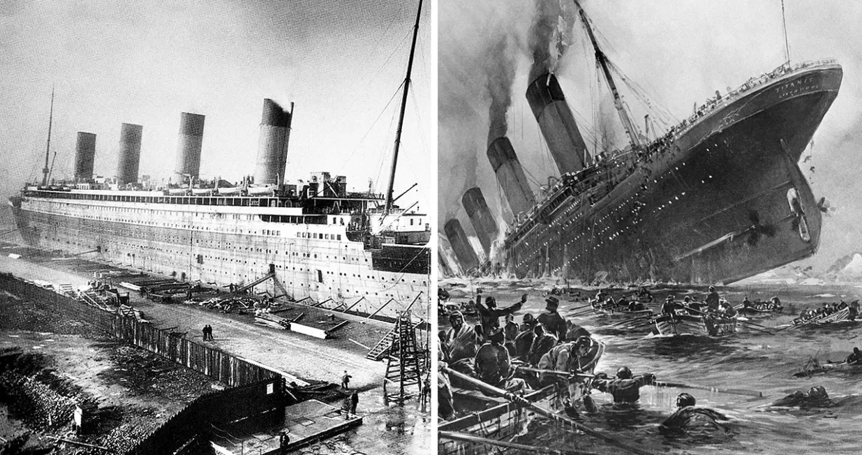 titanic brod potonuće/