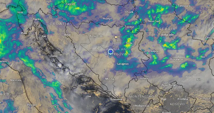 Vremenska prognoza za BiH u narednim satima/