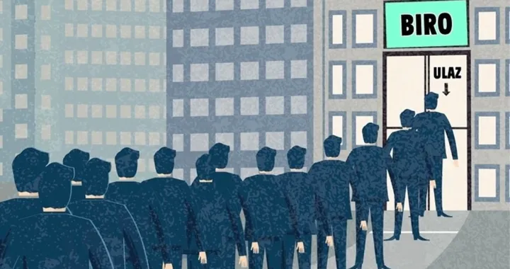 nezaposlenost ilustracija/