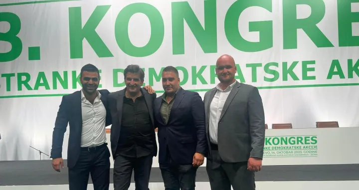 SDA nade: Kerim Balić, Faruk Kapidžić, Haris Zahiragić i Faruk Turković/