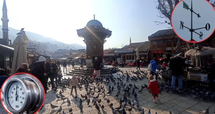 Da li stvari kao što su pritisak i promjena pravca vjetra utiču na zdravlje? Pitali smo meteorologa, doktora i moju komšinicu/ Ilustracija/ Oslobođenje/Andrej Bjeloš