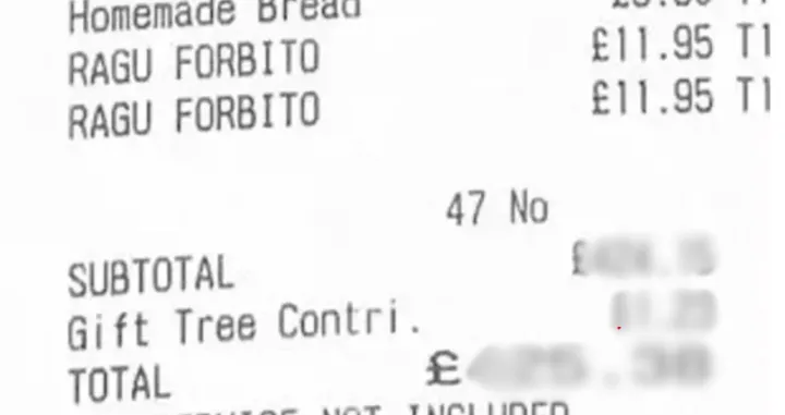 Račun zbog kojeg su pobjegli/ Facebook/ La Bella Vista/Andrej Bjelo&scaron;