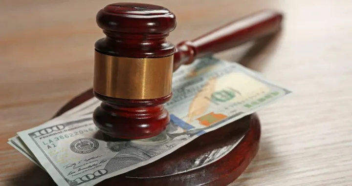 bankrot, dužnička kriza ilustracija/