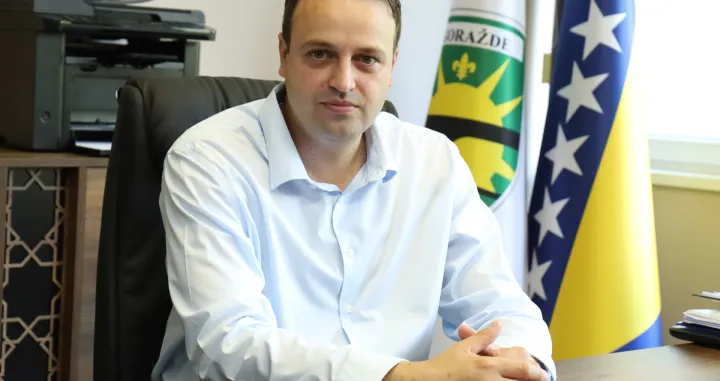 Eenest Imamović gradonačelnik Goražda/Senad Gubelić