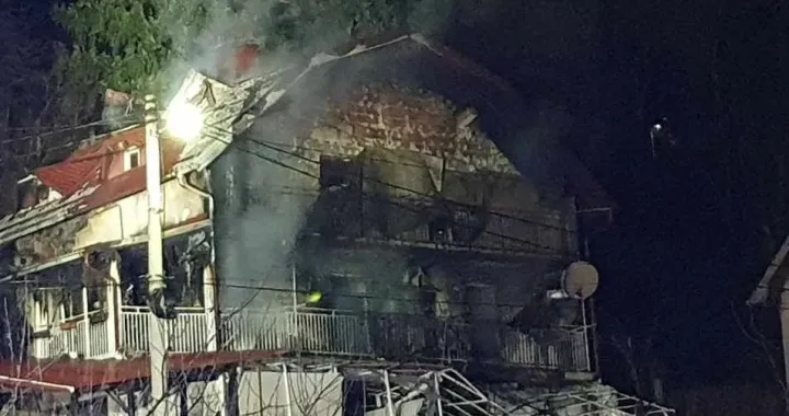 Eksplozija plina, Binježevo, izgorila kuća/